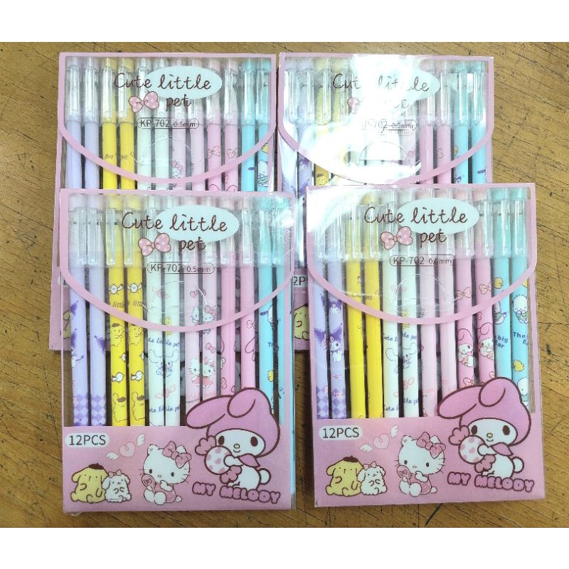

Pena Hapus Sanrio Rainbow 12 pcs