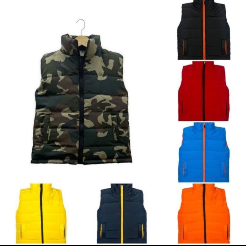 Jaket Rompi Motor Anak Premium Rompi Outdoor Tebal Parasut Anti Angin