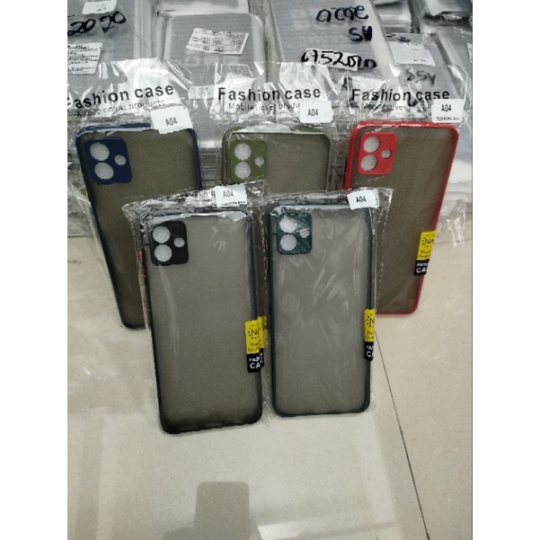 Softcase Aero My Choice Samsung A04 Silikon Casing Case Dove Pelindung Camera