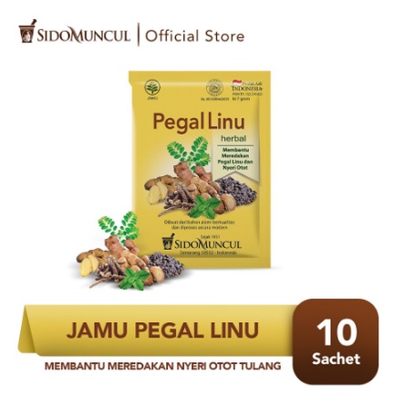 

Jamu pegal linu sidomuncul 10sachet