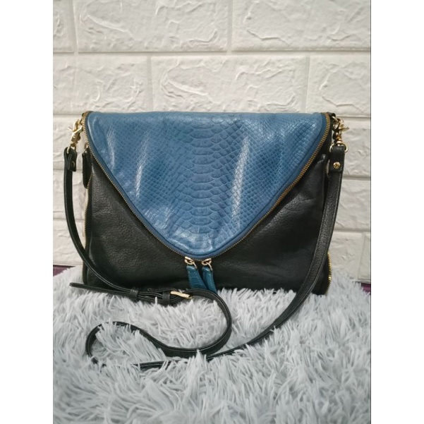 Biker Starlet Sling Bag Leather Model Amplop Mulussssss
