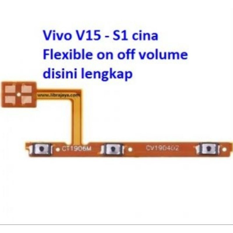 FLEKSIBEL ON OFF VOLUME VIVO V15/TOMBOL ON OFF VOLUME VIVO V15