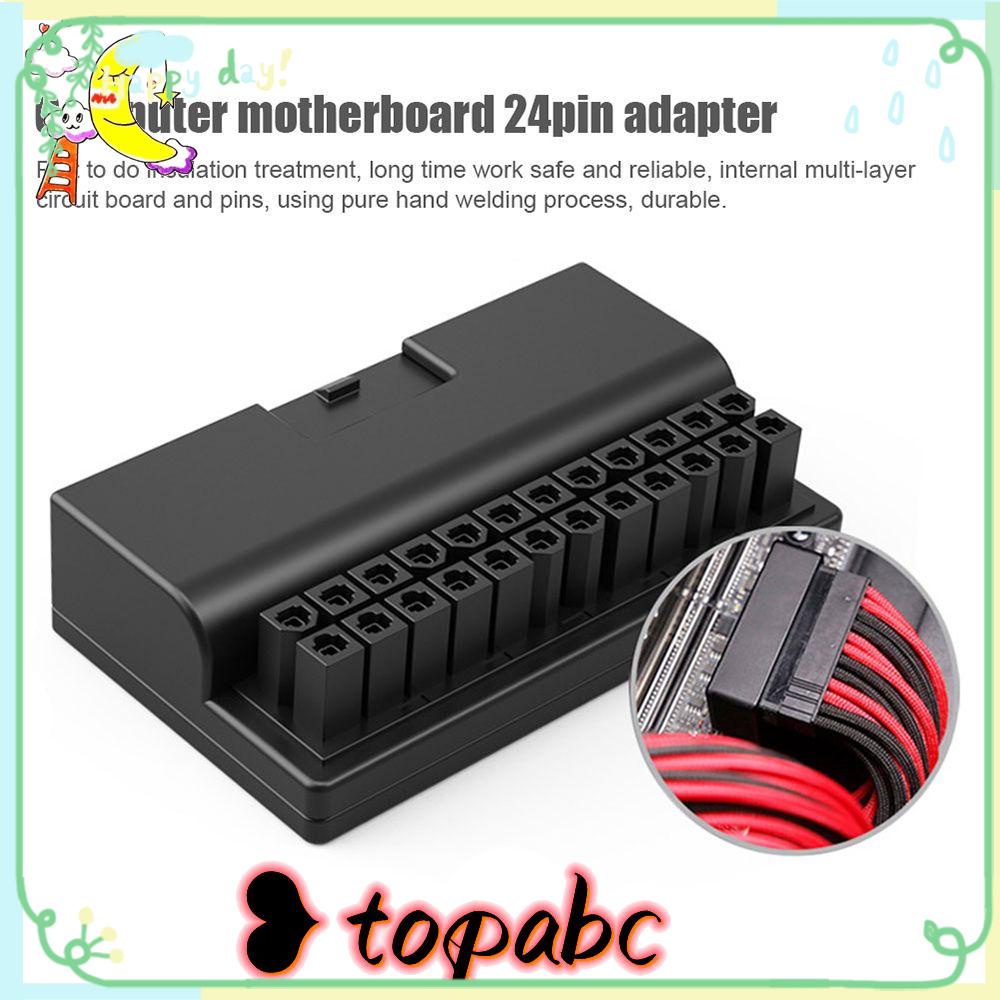 Top Power Plug Adapter Konektor Kabel Power Supply Mainboard DIY Mounting Accessessory