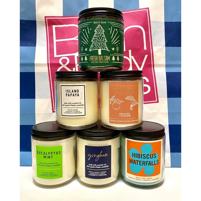 BATH AND BODY WORKS CANDLE 1 WICK