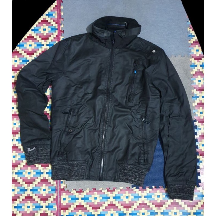 jaket second superdry bagus