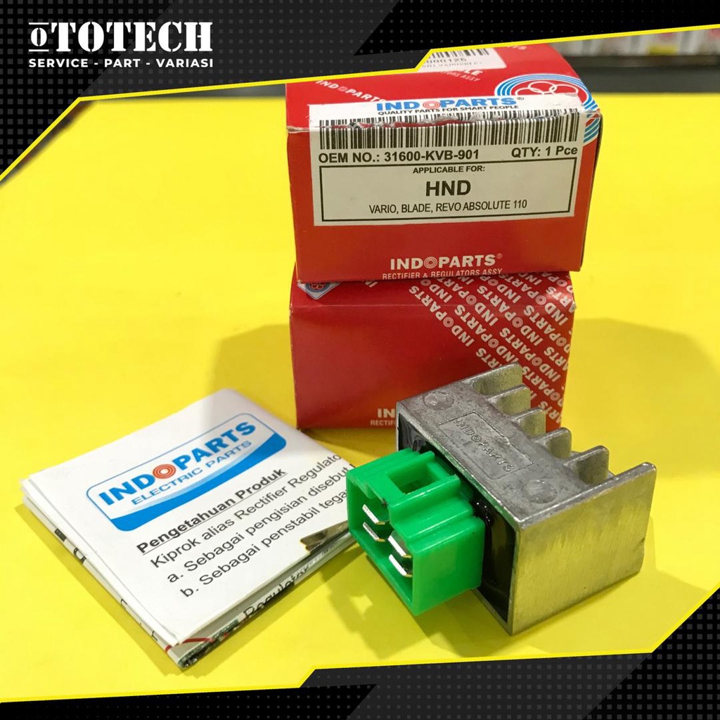 KIPROK REGULATOR INDOPARTS VARIO BLADE REVO ABS 110 31600-KVB-901