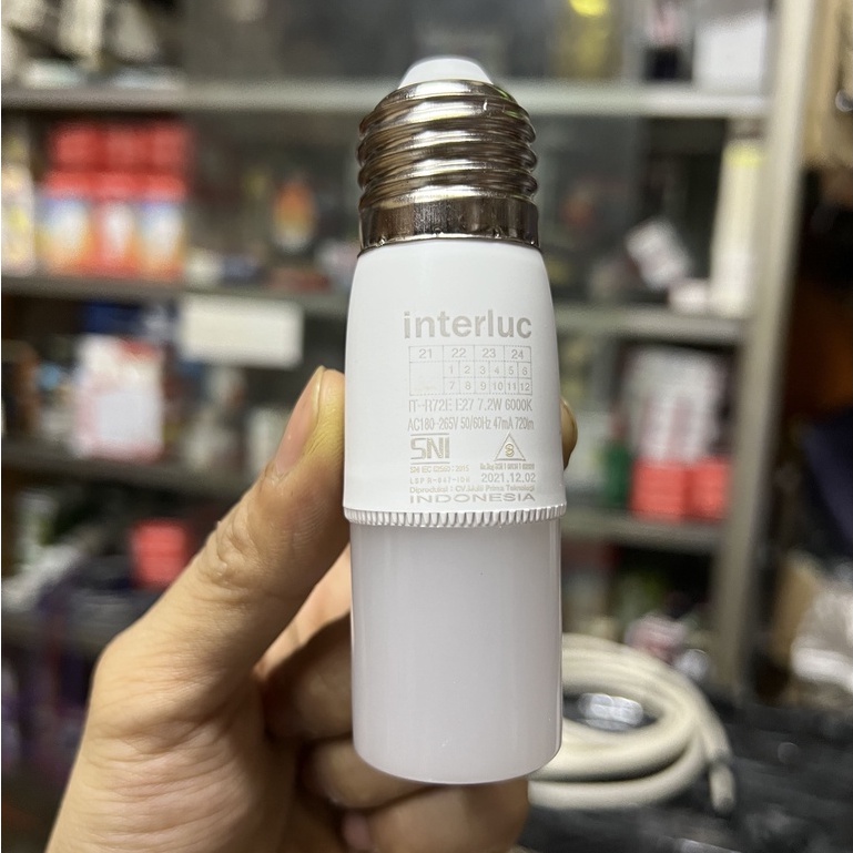 INTERLUC LAMPU LED STICK 7W 7 WATT SNI LAMPU STICK BAGUS HEMAT LISTRIK LAMPU GARANSI