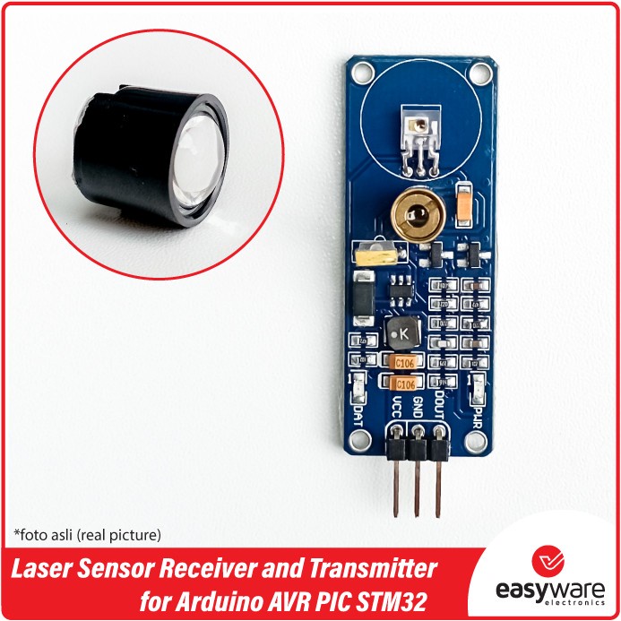 Waveshare Laser Sensor Receiver Module Kit