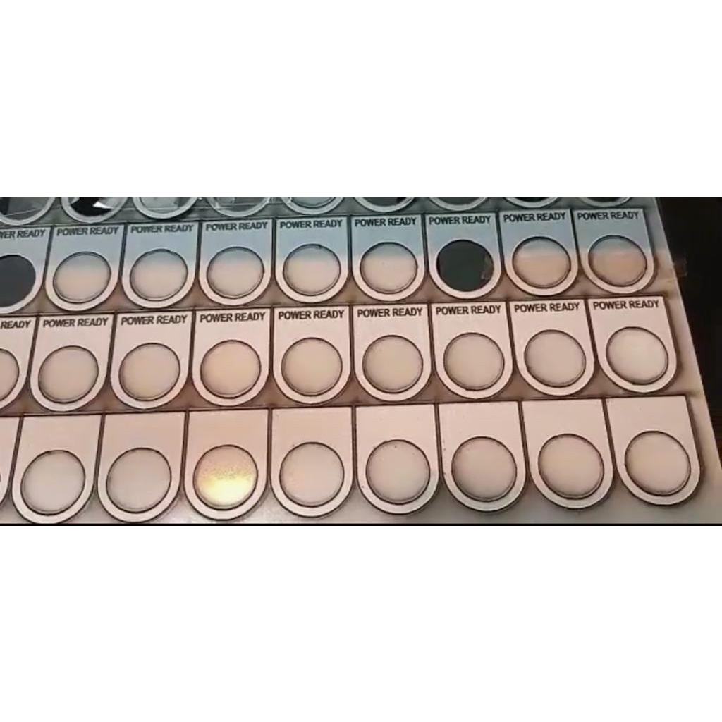 

2x15,5cm Grafir Name Plat Panel / Name Plate / Name Tag / Plat Ukir Panel Putih
