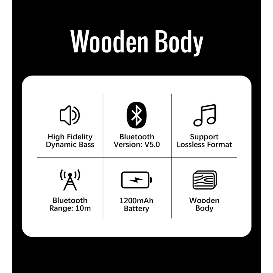 CORN Original YX006 Bluetooth Wireless Speaker Protable Destop Speakers TWS HiFi Waterproof Super Bass Portable Audio Speaker Support TF Card / USB Flash / FM Radio
