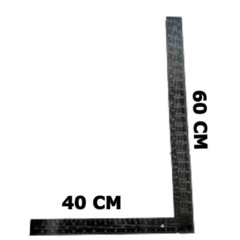 PENGGARIS SIKU L BESI PANJANG 40 CM X 60 CM PENGGARIS SIKU METER ricky87 dijamin