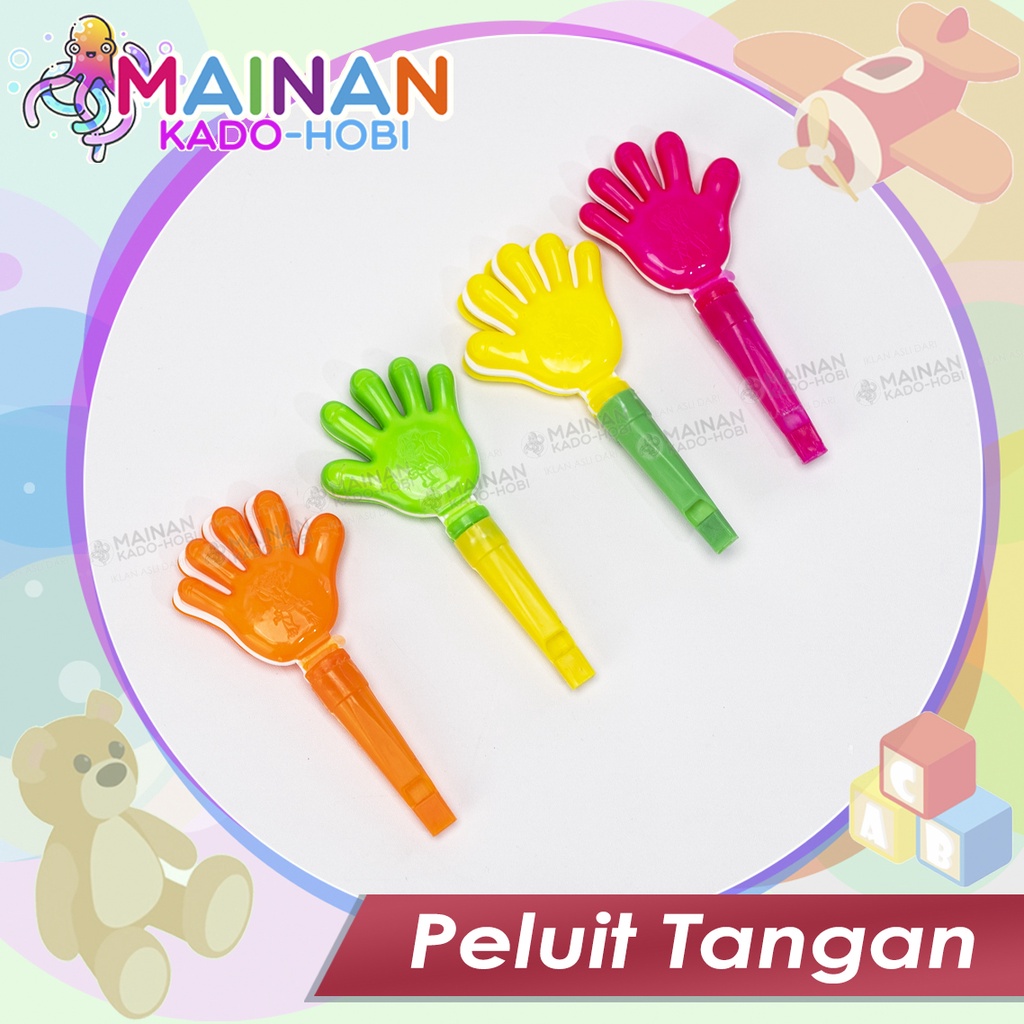 MAINAN ANAK JADUL TRADISIONAL PELUIT SIUL TEPUK TELAPAK TANGAN HAND CLAP TOYS