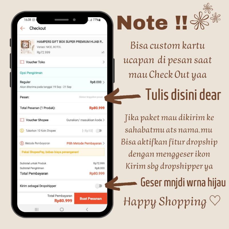 Hampers Hijab Box | Hampers kerudung Paket Kado Hijab Kado Kerudung Cewek Hampers Jilbab Bella Square | Hampers Lebaran Hadiah Wisuda Pernikahan Murah