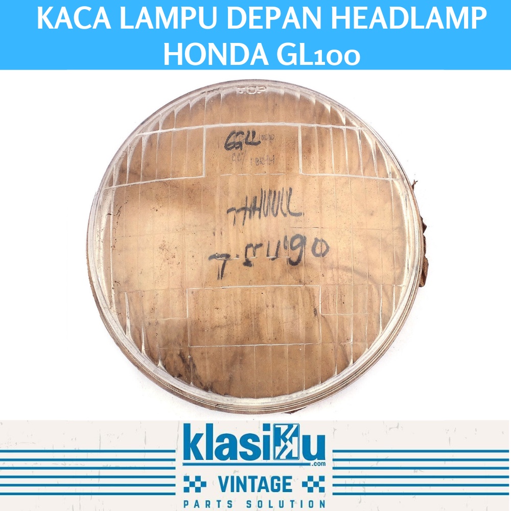 Kaca Lampu Depan Headlamp Honda Gl100 Gl 100 Stok Lama