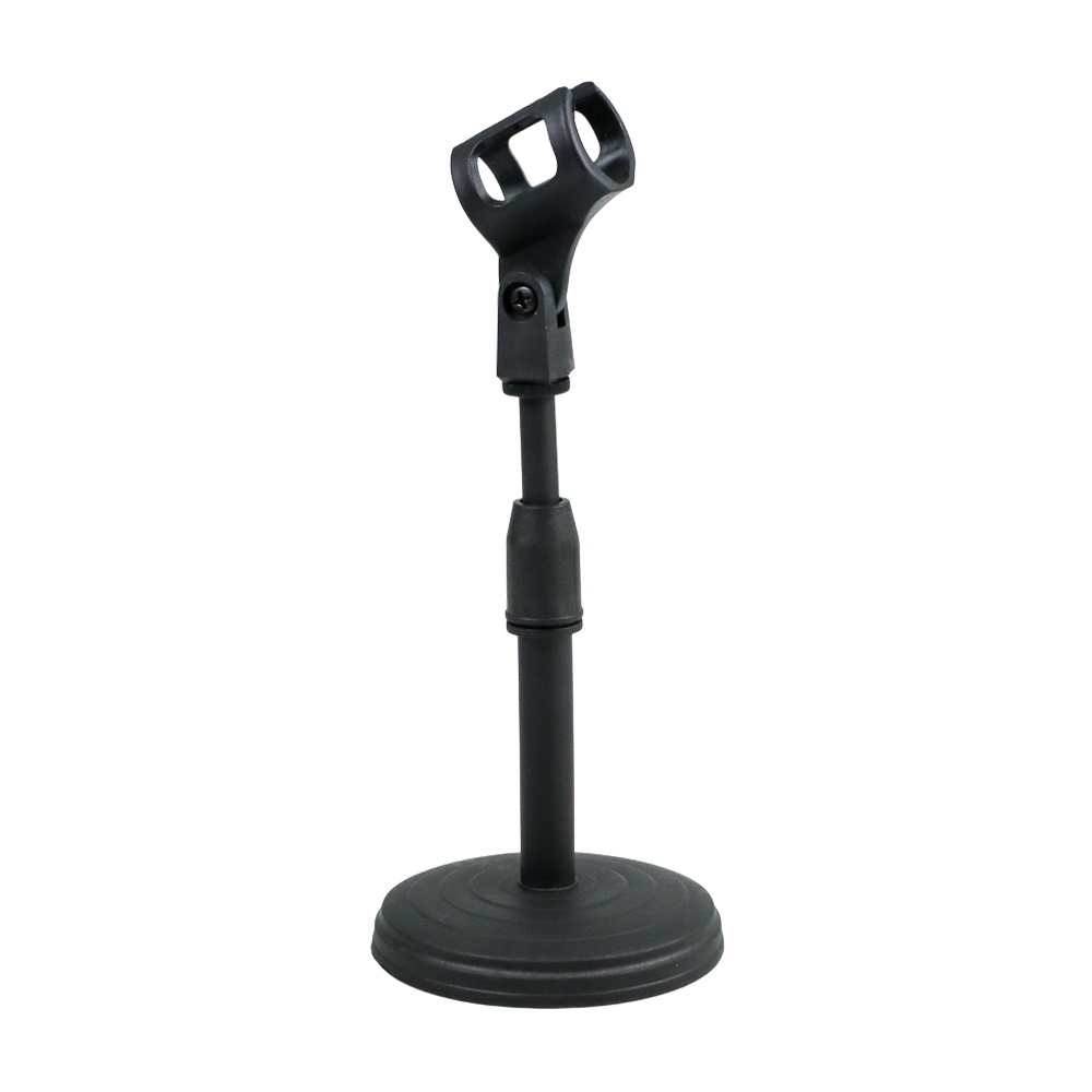 TaffSTUDIO Stand Mikrofon Desktop Disc Microphone Holder Adjustable Height - L3
