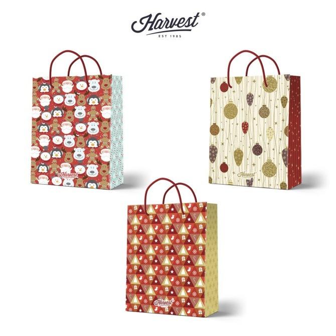 

PAPER BAG NATAL / CHRISTMAS HARVEST (L) - PAKET ISI 3 RTGR66546R