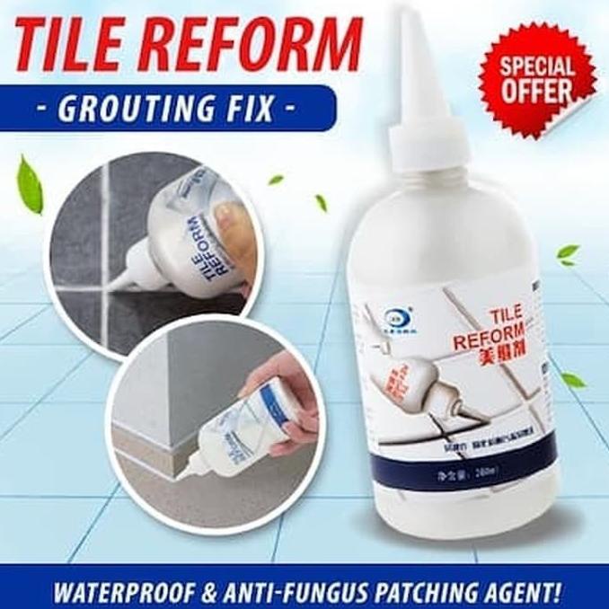 

Cairan Lem Pengisi Cela Ubin Tile Gap Refill Sealer Repair 300gram