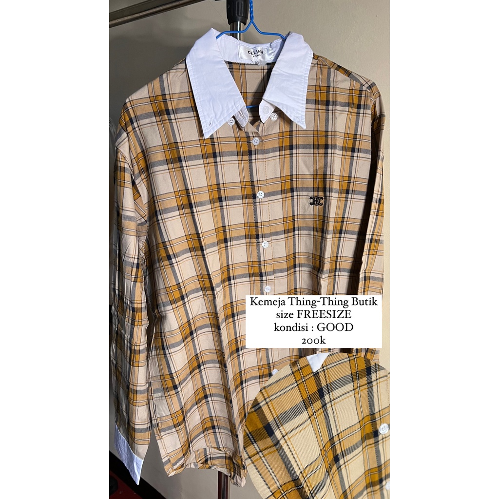 Preloved Seila  Kemeja Celine