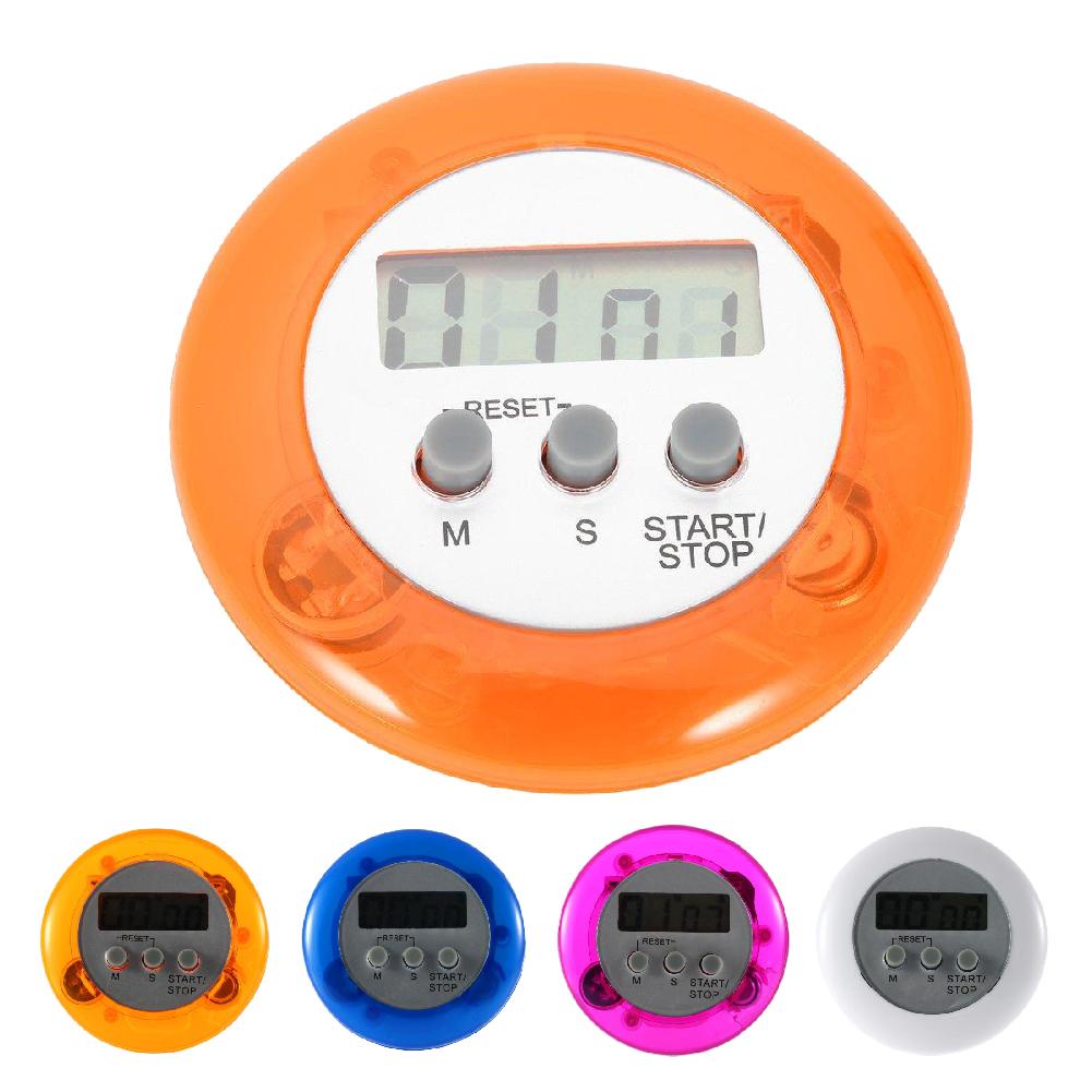 Serbagrosirmurah Bulat Alarm Masak Magnet Digital Kitchen Timer Dapur Jam Beker Antrian Food Court Chef