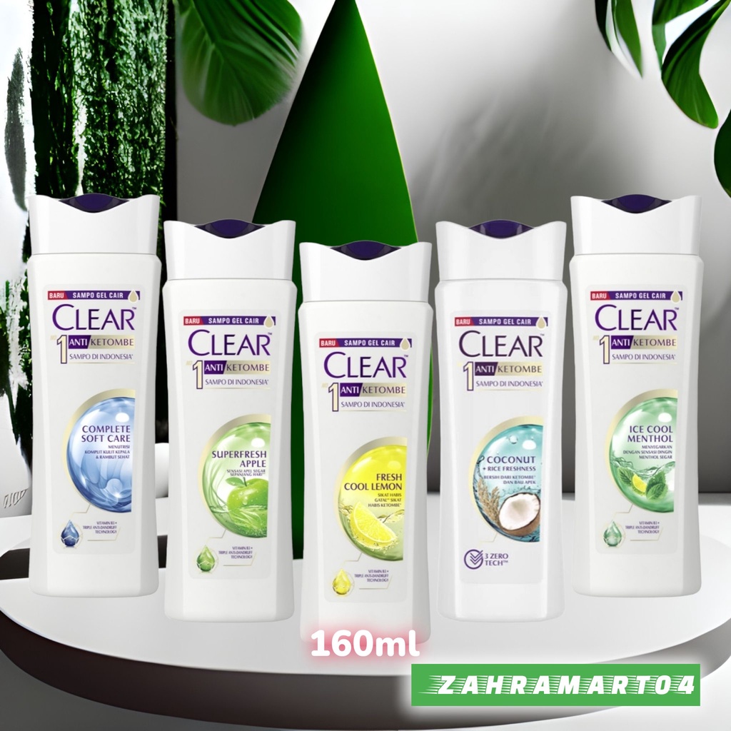 CLEAR Shampoo Ice Cool,Soft Care 160ml