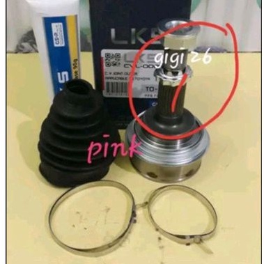 Cv Joint Luar Outer As Roda Depan Luar Toyota Corolla SE Saloon 1986 EE80 1300cc