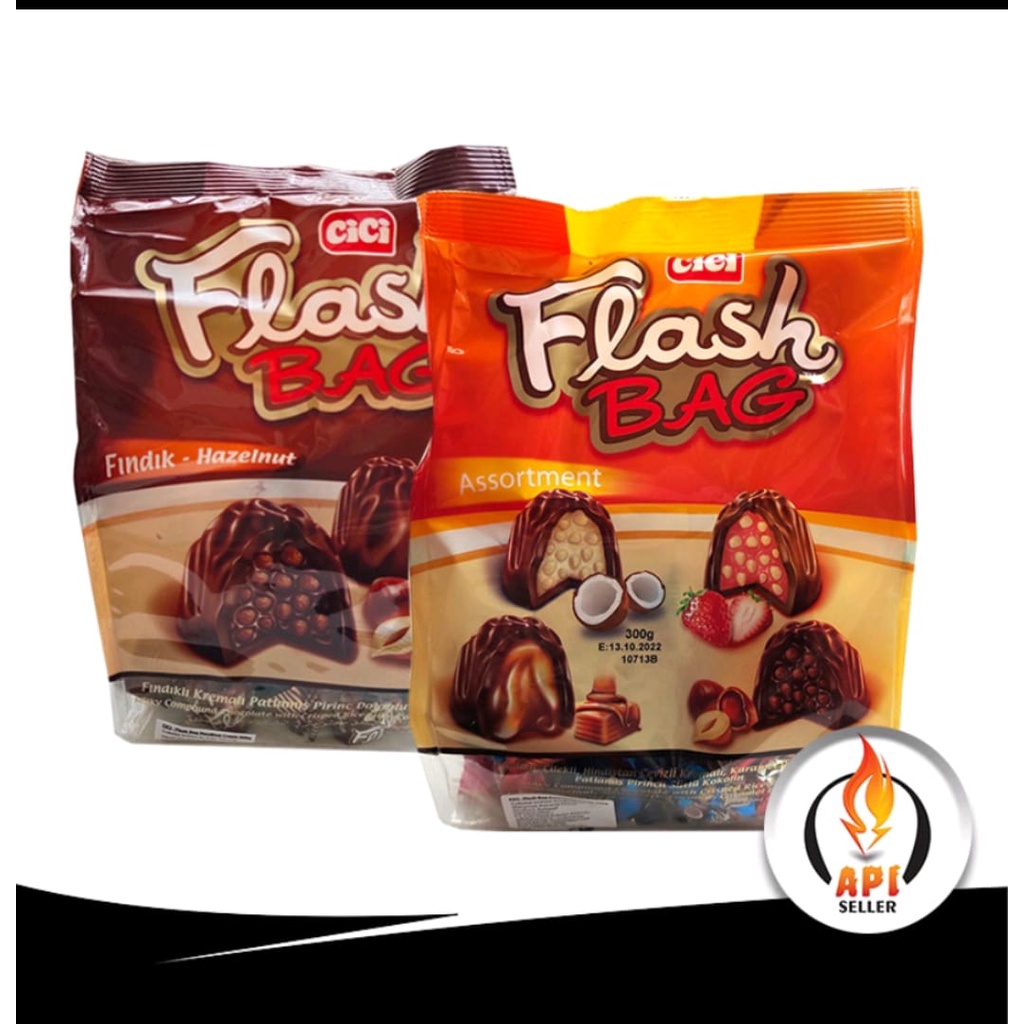 Cici Flash Bag Chocolate 300gr