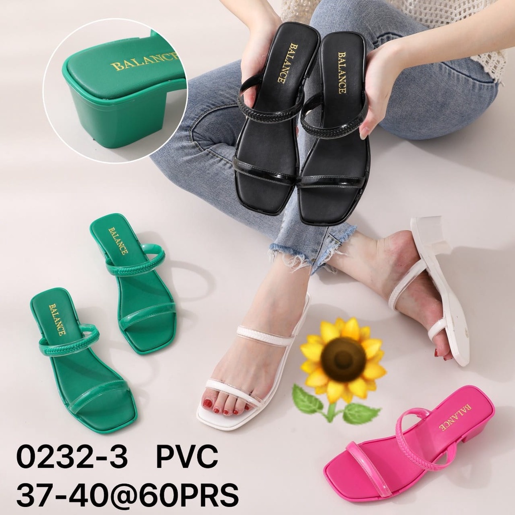 Sandal Karet Jelly Wedges Wanita Import Model Fashion KoreaTerbaru Original Kekinian by AGUNG STYLE Balance 0232-3