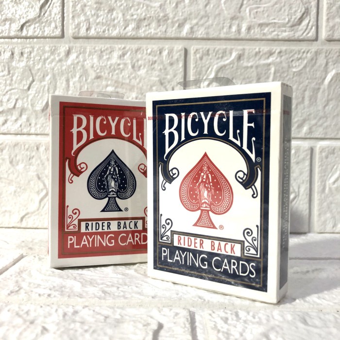 Kartu Bicycle Rider Back Playing Cards [Kartu Remi Bycicle Impor] Original