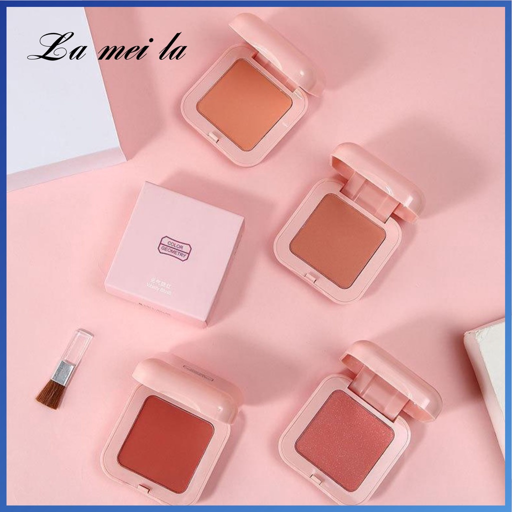 LAMEILA Candy Blush On Natural Orange Rouge Blush Colour Geometry L11