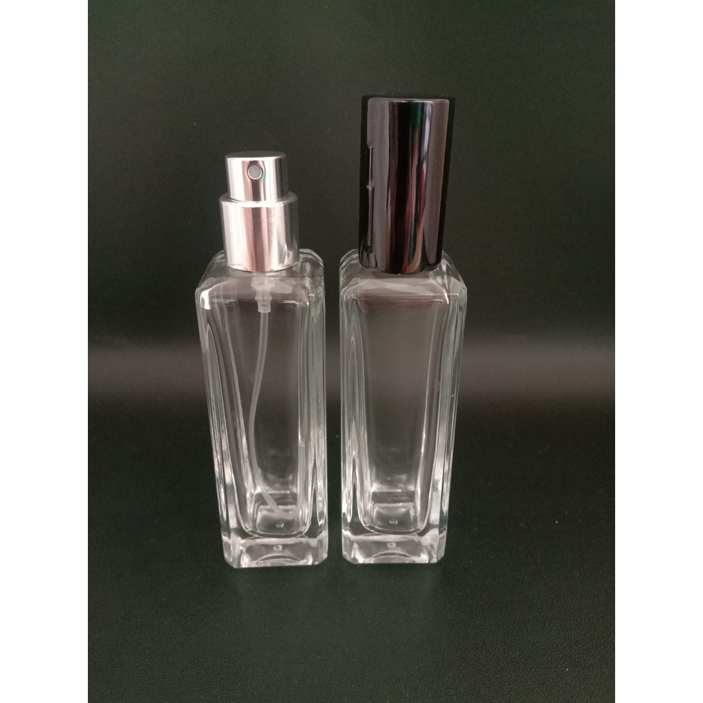 Botol parfum Jo Malone WB 30ml easypump silver tutup hitam per pcs