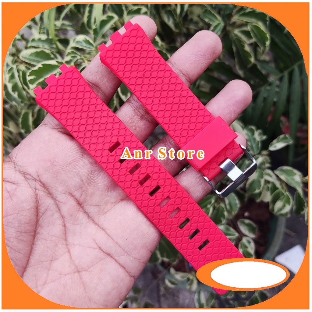 Strap Tali Jam Tangan Skymax G1810 Hitam Hijau Merah Abu