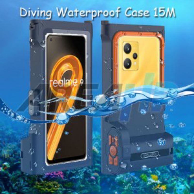 Shellbox Gen 3 Diving Waterproof Case Casing Cover 15M Realme 9,Pro,Pro+,9i