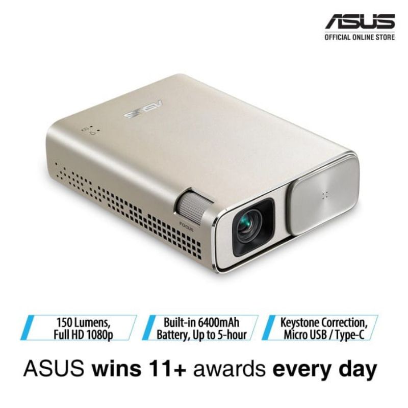 Asus Zenbeam Go E1Z Pocket Projector Mini Portable Original