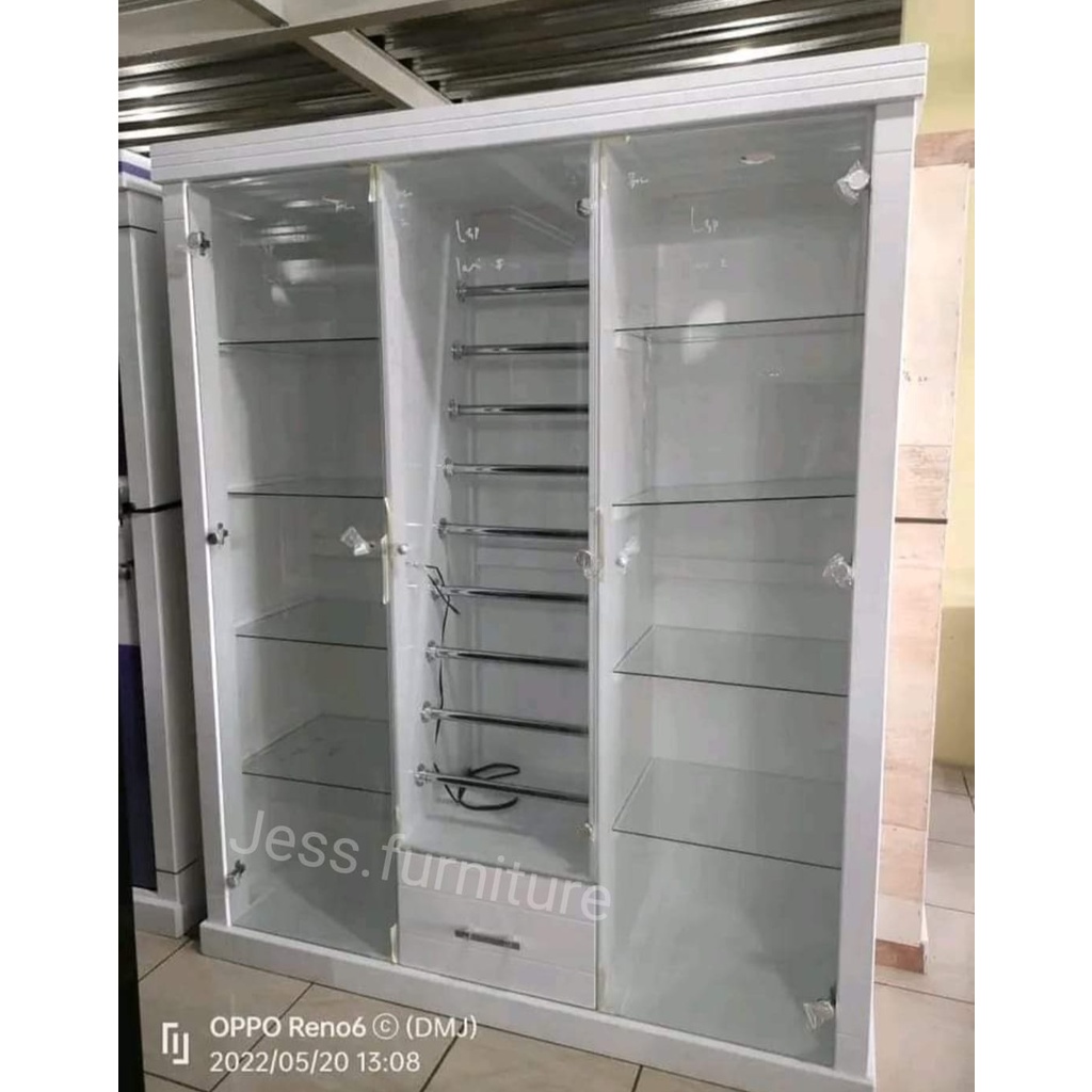 Lemari Kabinet , Lemari Tas Dan Hijab JUMBO , Lemari 3Pintu JUMBO , Lemari Tas Hijab