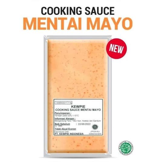 

(PROMO VAH68) Kewpie Cooking Sauce Mentai Mayo 1kg - Saus Mentai ❊