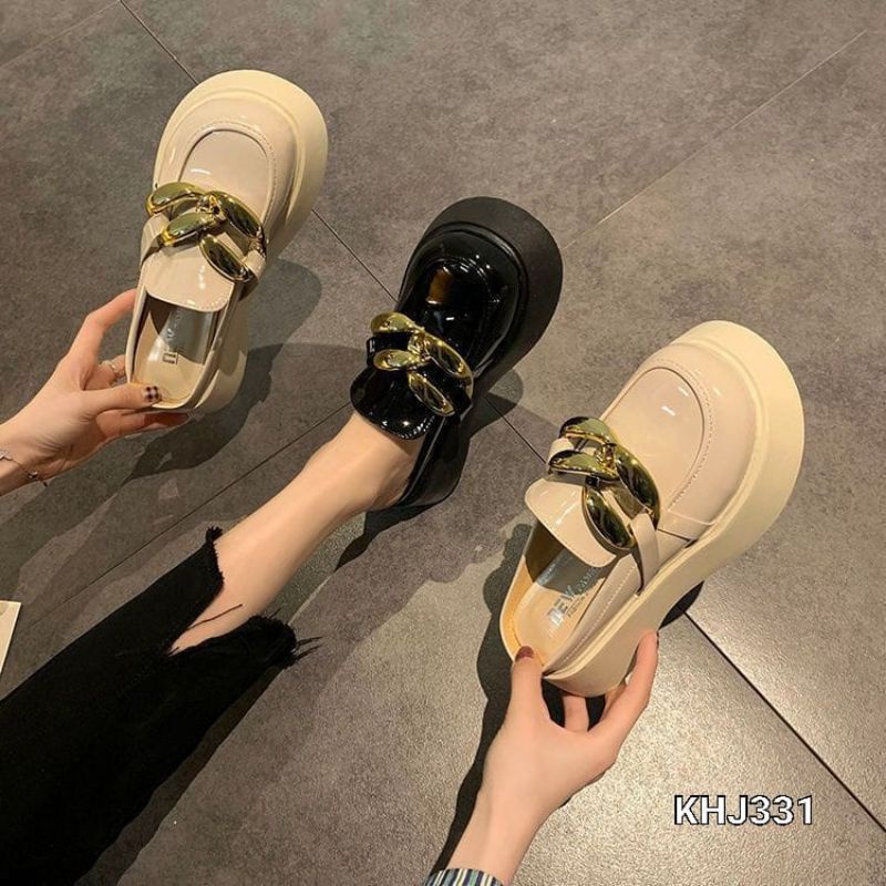 SANDALS SLOP WEDGES BOTTOM SLOP HIKS KOREA KHJ331