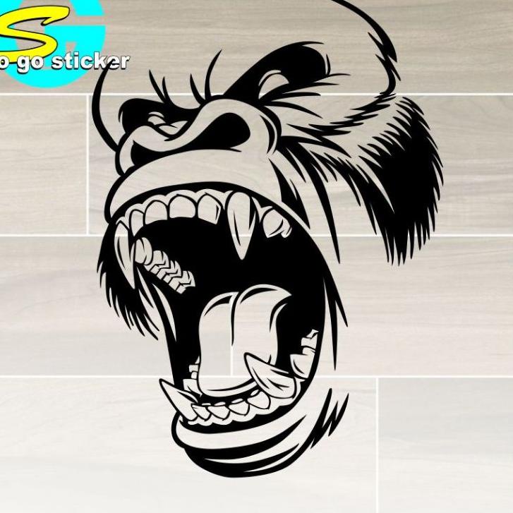 

ペ sticker king kong ....