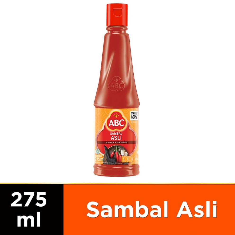 

✚ ABC Saus Sambal Asli 275 mL ㄴ