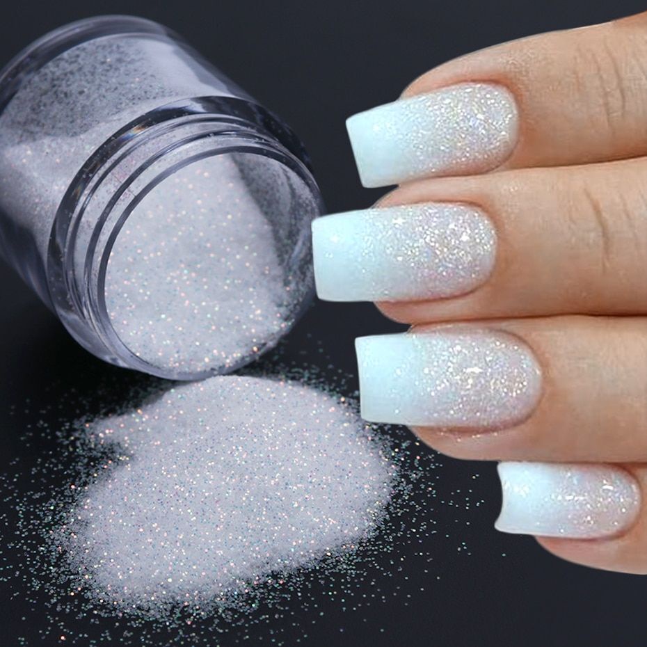 Sand Glitter in Bottle Nail Art Craft Kosmetik Hiasan Kuku Eye Korean Make Up Handphone Decorations Wedding Party Cosplay Metallic Holographic Iridescent Shimmer Star Chunky