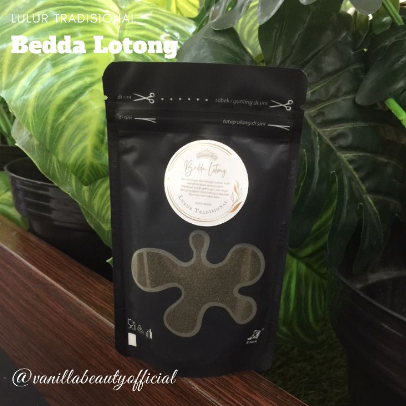 Bedda Lotong / Lulur Viral / Bedda Lotong Bubuk Kering / Lulur Ketan Hitam