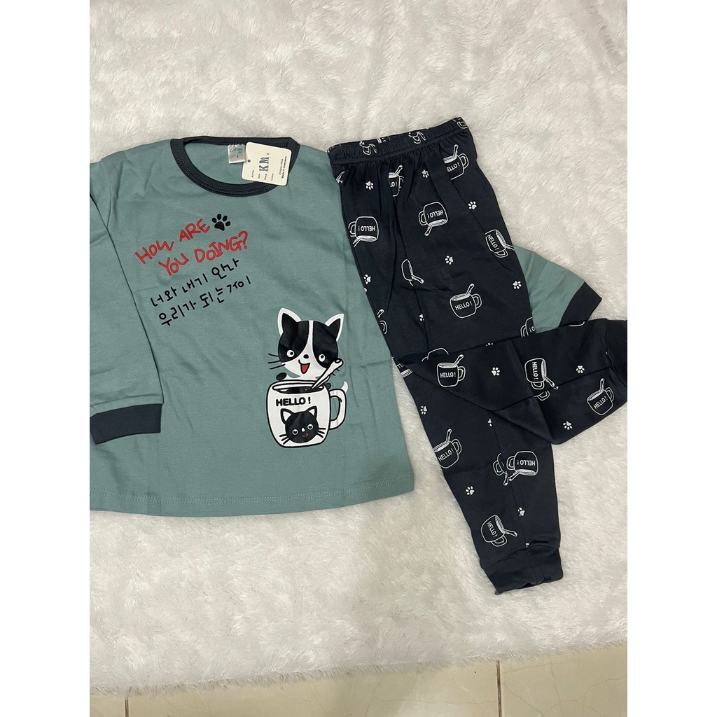 (COD)BAJU TIDUR ANAK/BAJU TIDUR LENGAN PANJANG/BAJU TIDUR ANAK CEWEK COWOK/BAJU TIDUR ANAK UNISE/BAJ