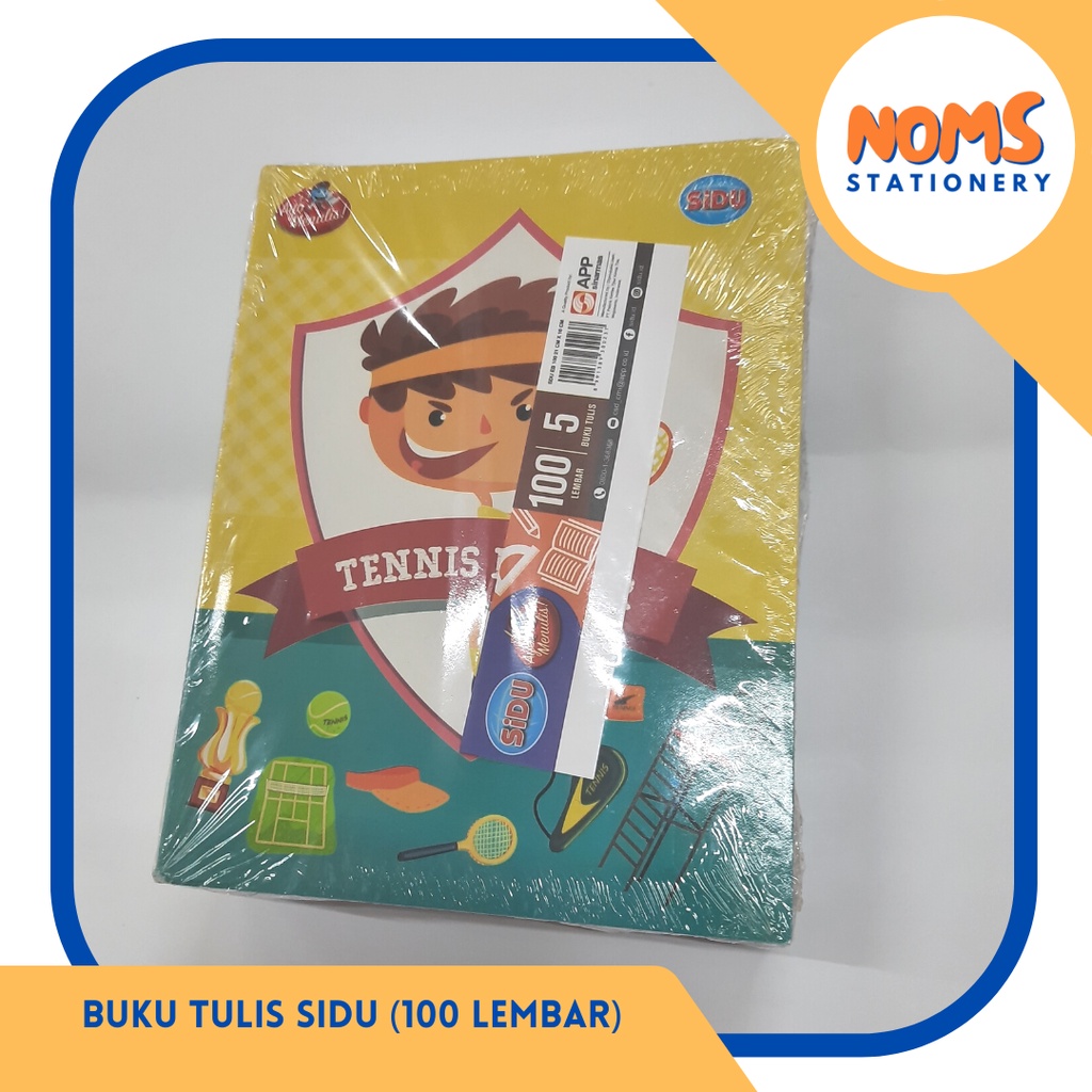 

Buku Tulis Sinar Dunia ( Sidu ) 100 Lembar (isi 5 buku)