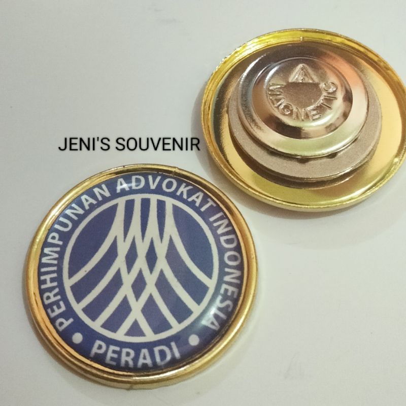PIN PERADI - PIN ADVOKAT PERADI BARU MODEL PREMIUM
