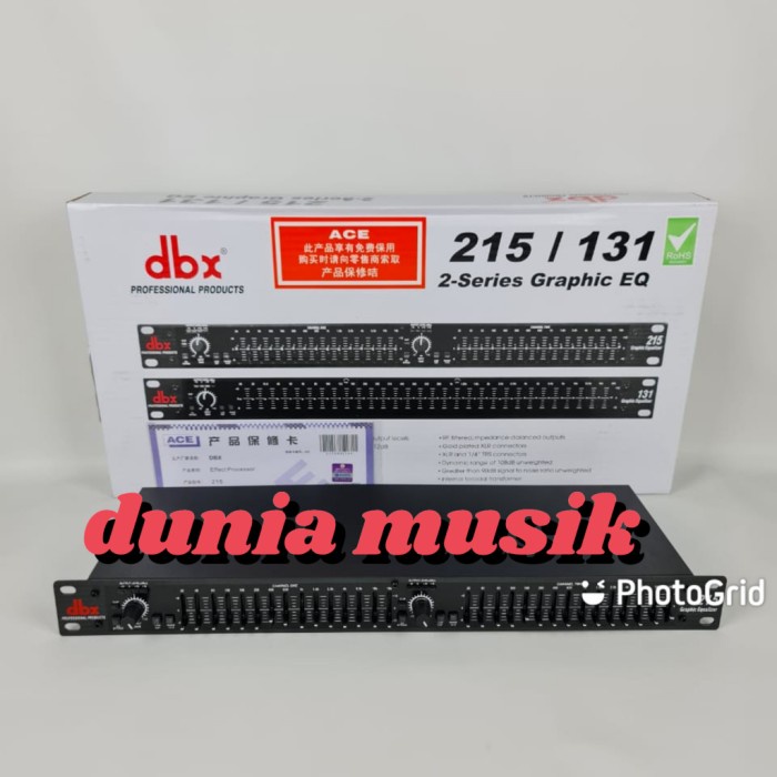 Sound Equalizer Dbx 215 Dbx215