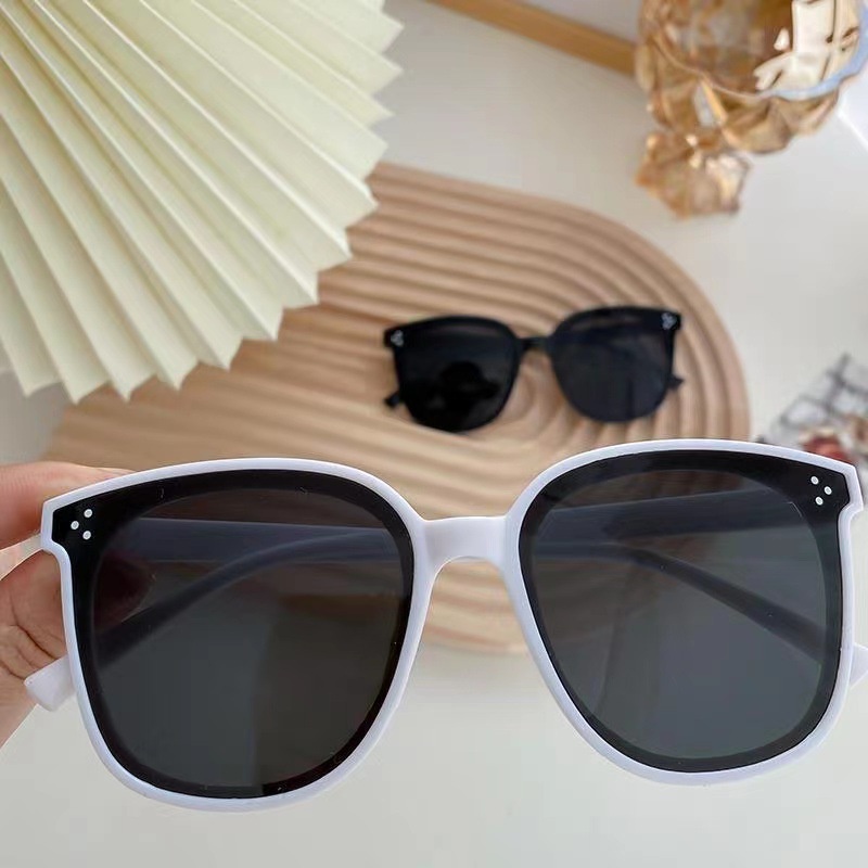 Kacamata Hitam Wanita Frame Ukuran Besar Persegi Kecamata Sunglasses Model Korea Fashion Unisex Style Kaca Mata Elsa Andin