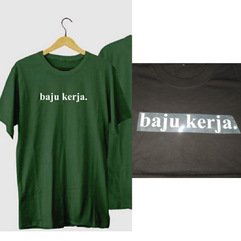 

Stiker Sticker Kaos/Baju Stiker Setrika/Stiker Sablon DTF Kaos Baju Kerja