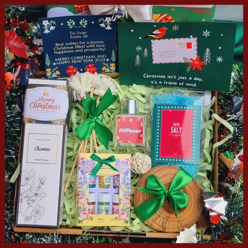 Hampers Natal Diffuser / Kado Natal Essential Oil