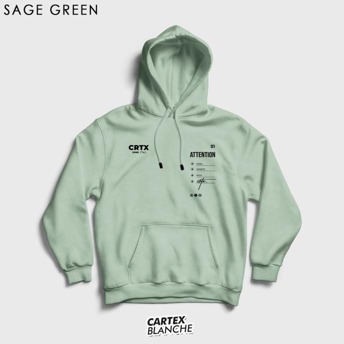 Sw Crtx Attentioin 01 Hoodie Jumper Unisex Pria & Wanita M - Xxl (Sablon)