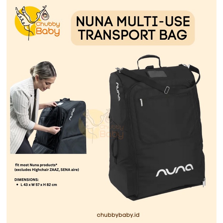 Nuna Multi-Use Transport Bag | Tas Stroller dan Carseat