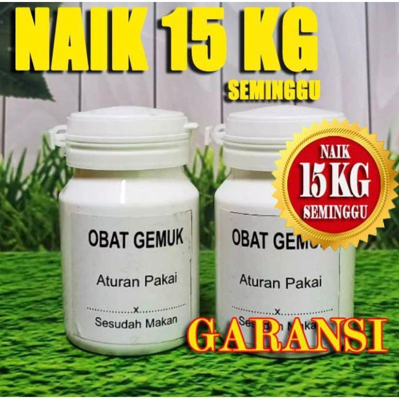 OBAT GEMUK SEHAT RACIKAN FARMASI 100% BERKHASIAT & AMPUH / VITAMIN